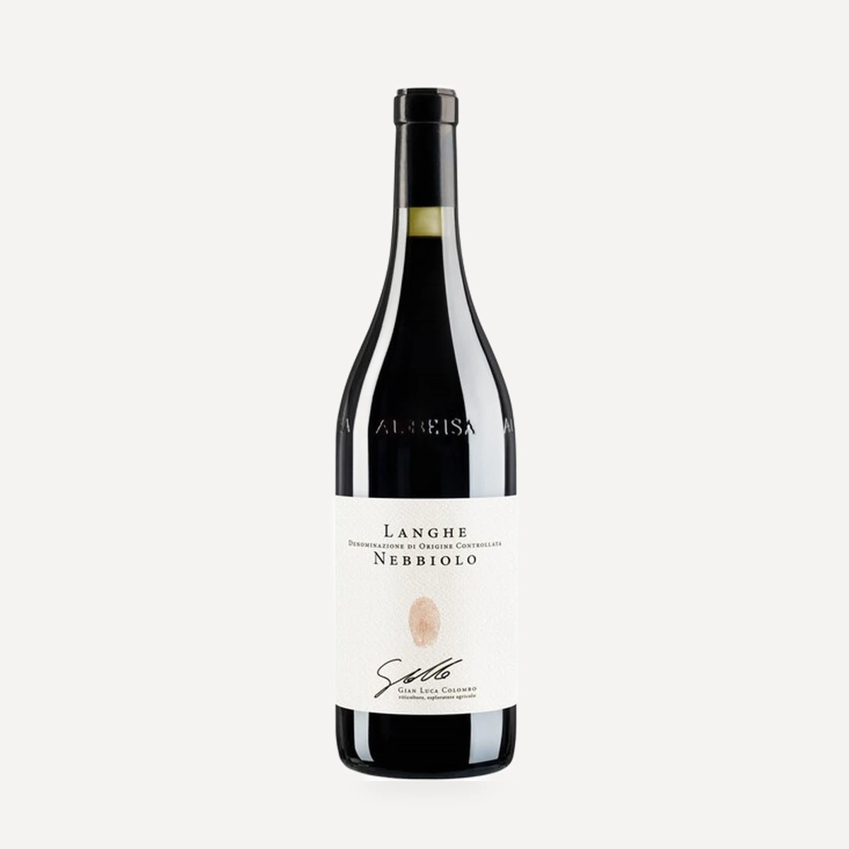 Langhe Nebbiolo DOC wine — Segni di Langa (Gian Luca Colombo) winery — Dionysus