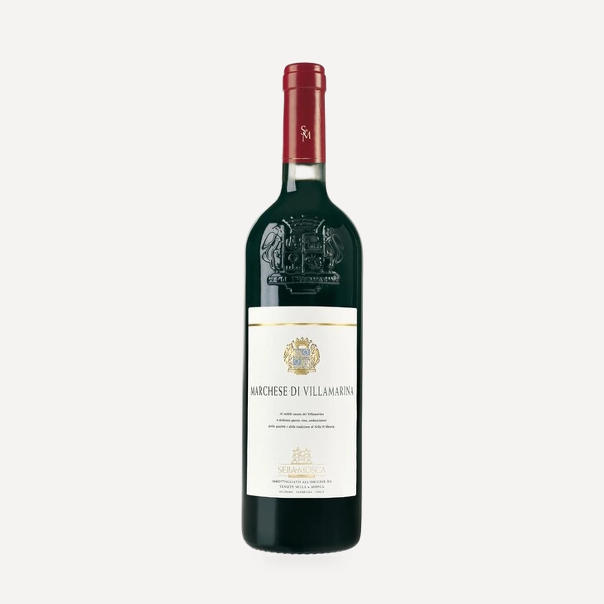 Marchese di Villamarina Alghero DOC wine — Sella & Mosca winery — Dionysus
