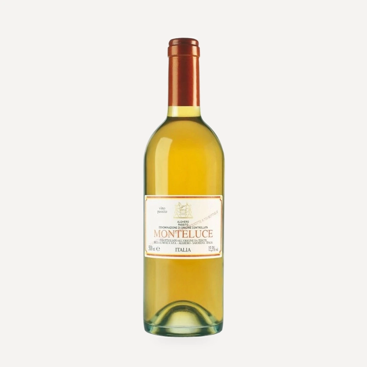 Monteluce Passito Alghero DOC wine — Sella & Mosca winery — Dionysus