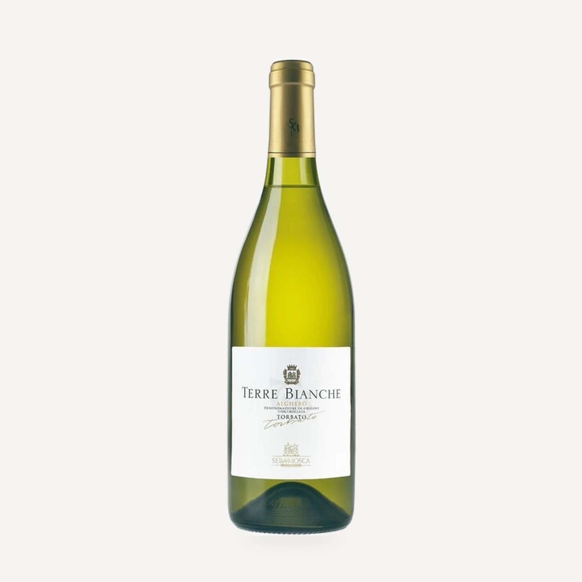 Terre Bianche Alghero DOC wine — Sella & Mosca winery — Dionysus