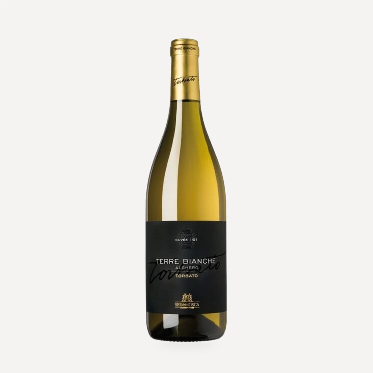 Terre Bianche Cuvee 161 Alghero DOC wine — Sella & Mosca winery — Dionysus