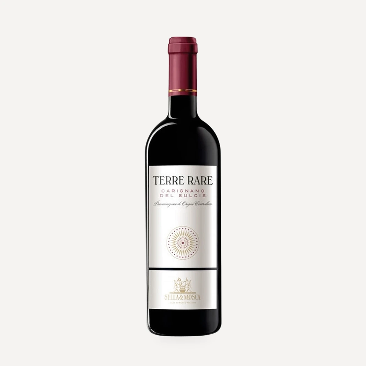 Terre Rare Carignano del Sulcis DOC wine — Sella & Mosca winery — Dionysus