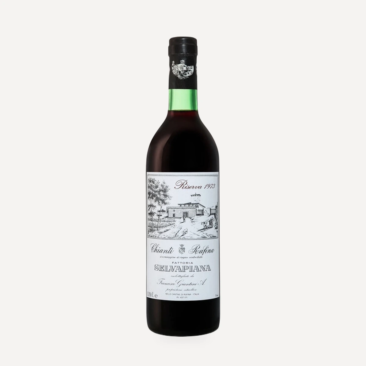 Chianti Rufina Riserva wine — Selvapiana winery — Dionysus
