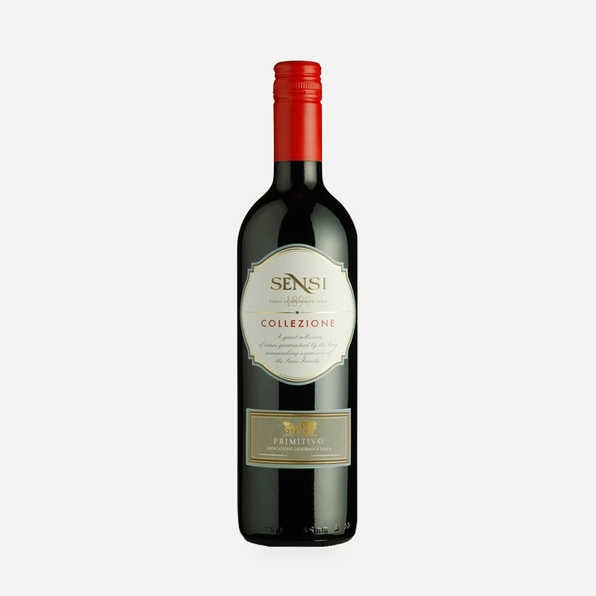 Collezione Primitivo Puglia IGT wine — Sensi winery — Dionysus
