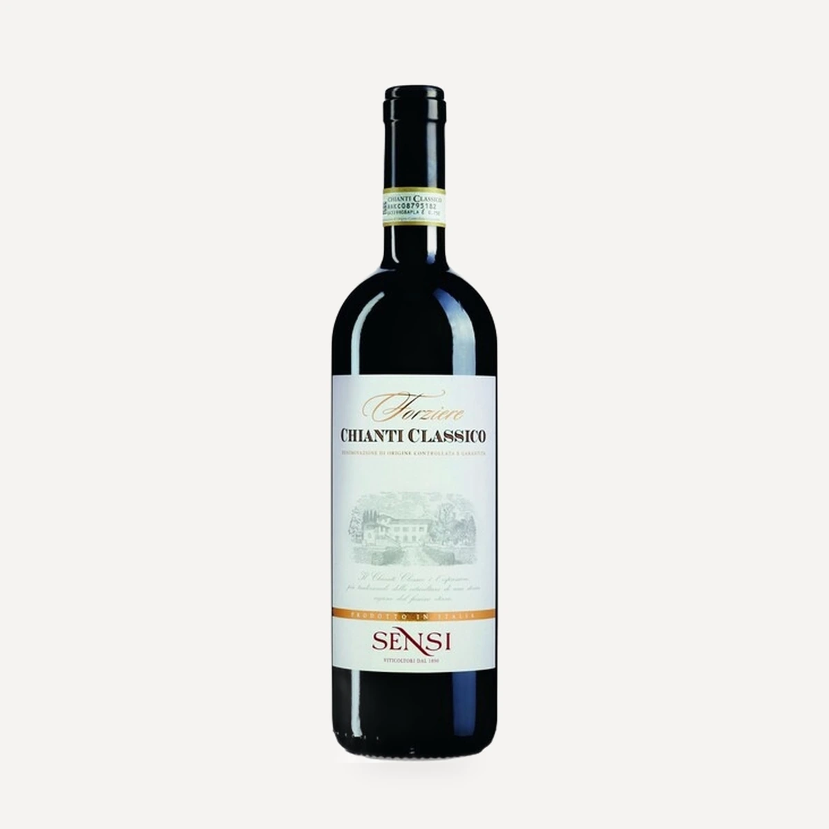 Forziere Chianti Classico DOCG wine — Sensi winery — Dionysus