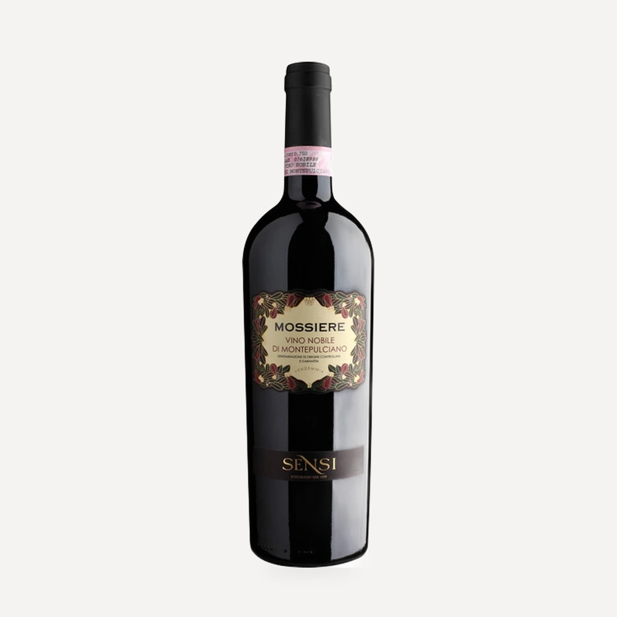 Mossiere Vino Nobile di Montepulciano DOCG wine — Sensi winery — Dionysus