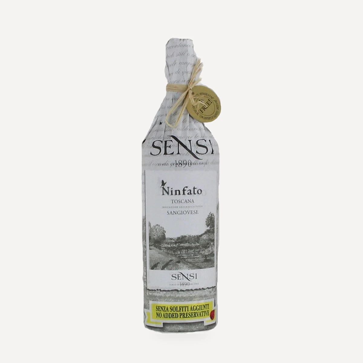 Ninfato Sangiovese Toscana IGT wine — Sensi winery — Dionysus