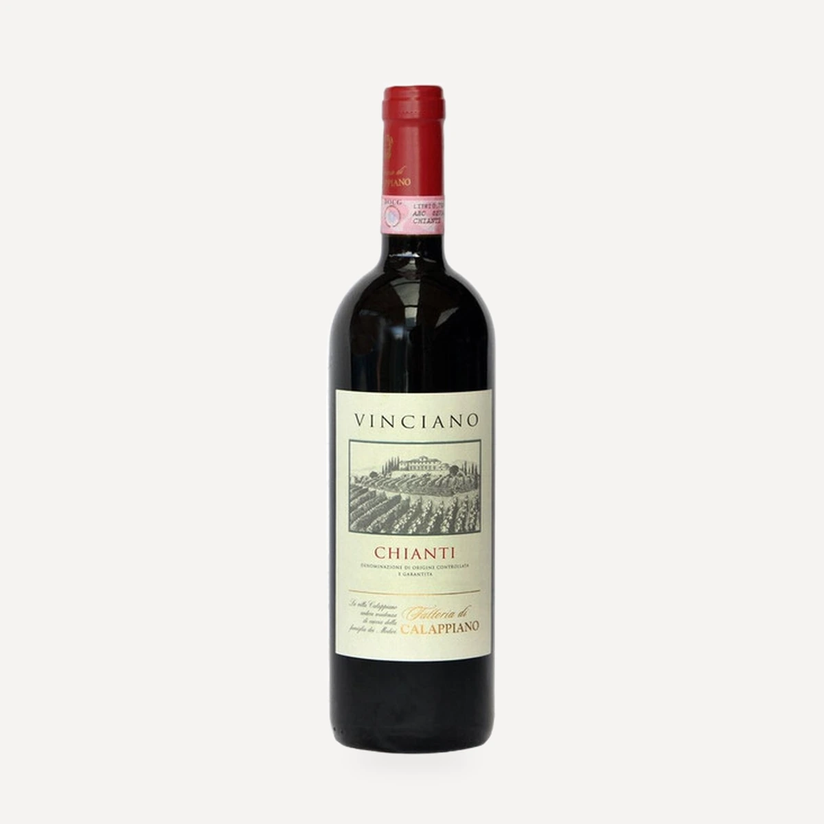 Vinciano Chianti DOCG wine — Sensi winery — Dionysus