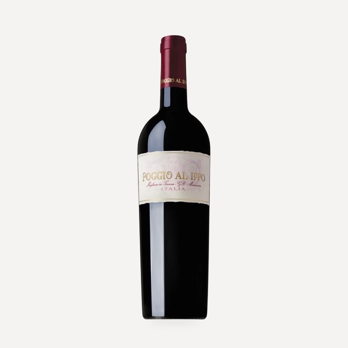 Poggio al Lupo Toscana IGT wine — Sette Ponti winery — Dionysus