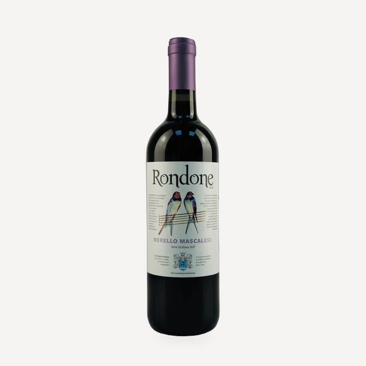 Rondone Nerello Mascalese Terre Siciliane IGP wine — Settesoli winery — Dionysus