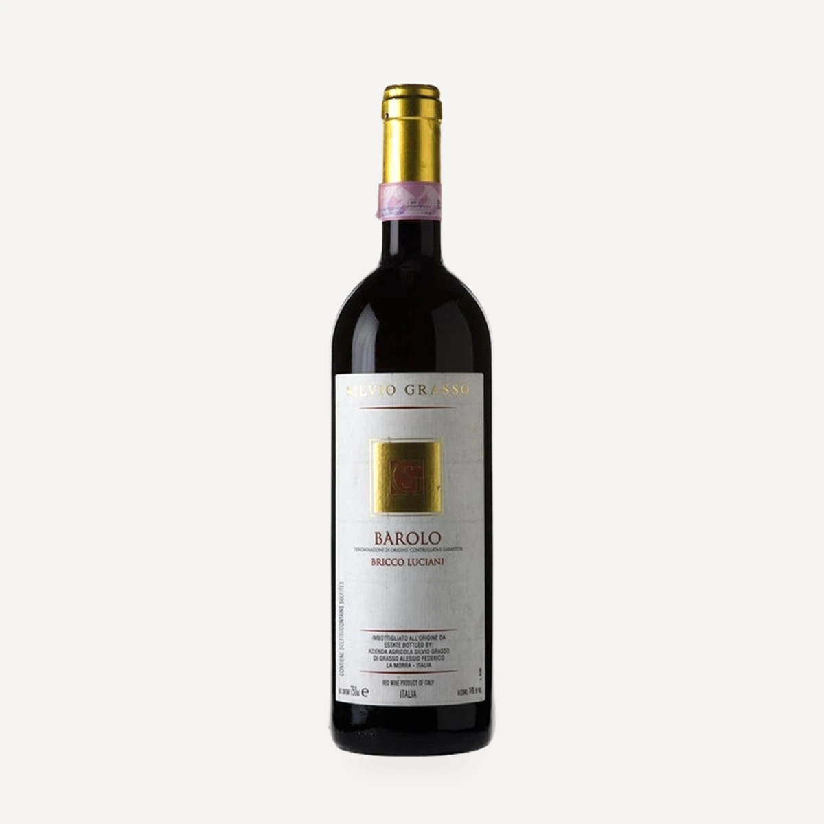Bricco Luciani Barolo DOCG wine — Silvio Grasso winery — Dionysus