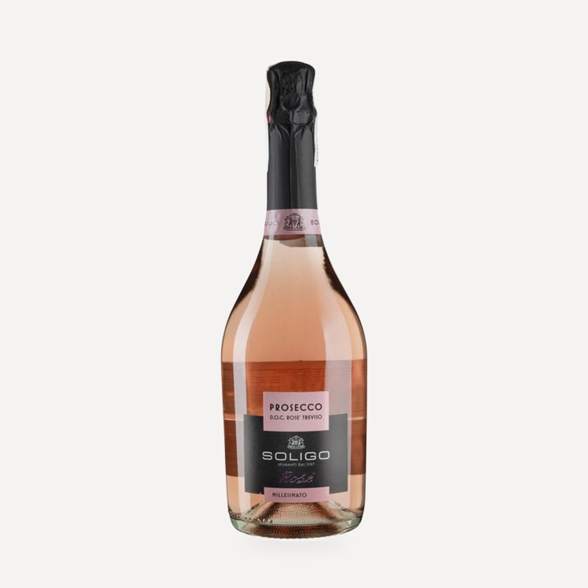 Prosecco Treviso Rose DOC wine — Soligo winery — Dionysus