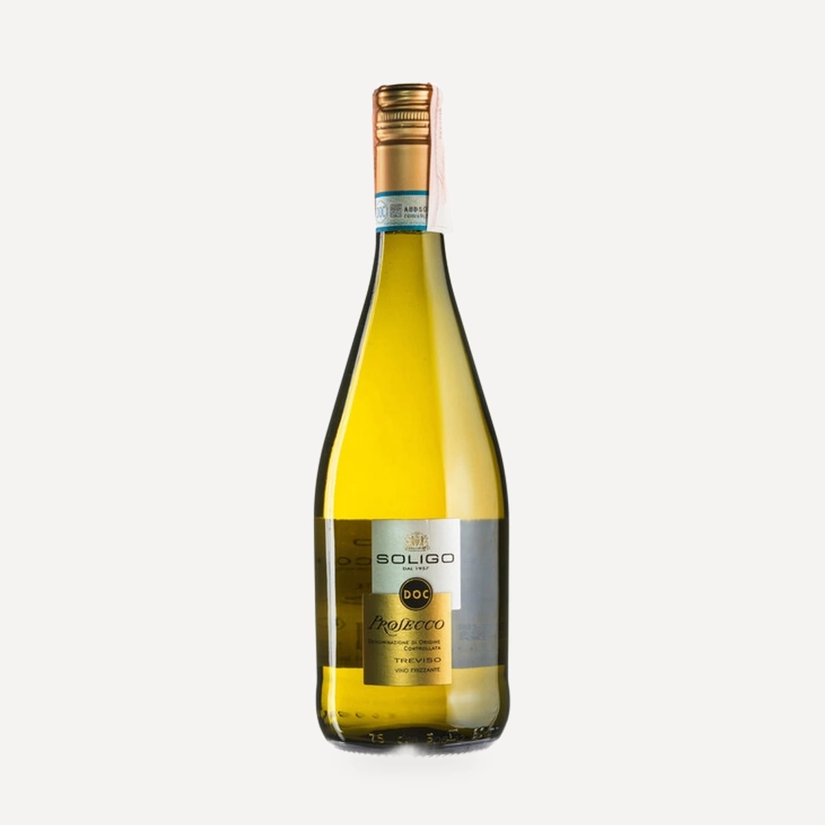 Prosecco Treviso Tappo Stelvin DOC wine — Soligo winery — Dionysus