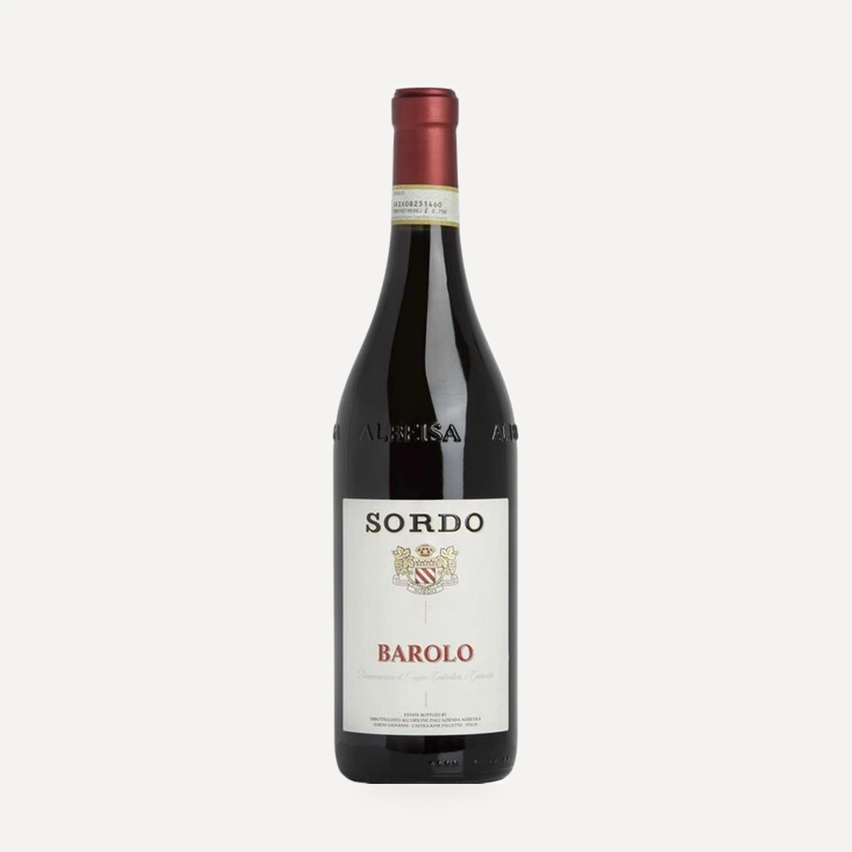 Barolo DOCG wine — Sordo winery — Dionysus