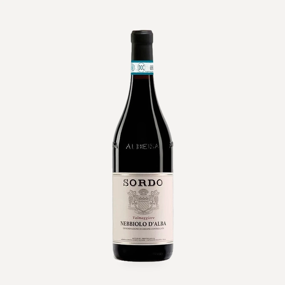 Nebbiolo d'Alba Vigna Valmaggiore DOC wine — Sordo winery — Dionysus