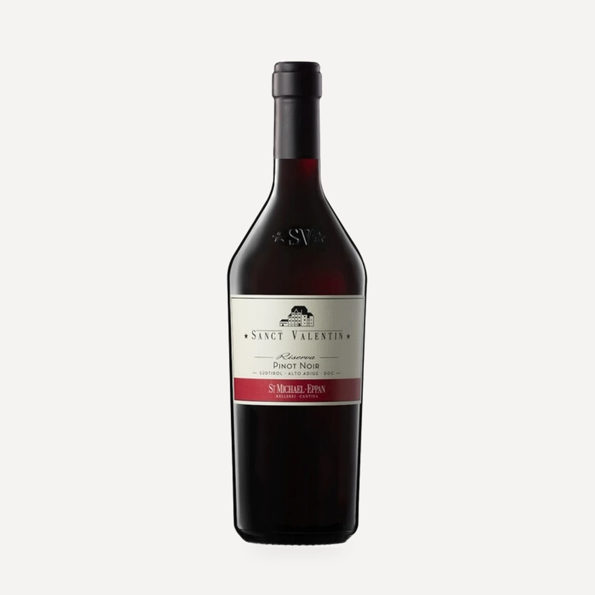 Pinot Noir Riserva Sanct Valentin wine — St. Michael Eppan winery — Dionysus