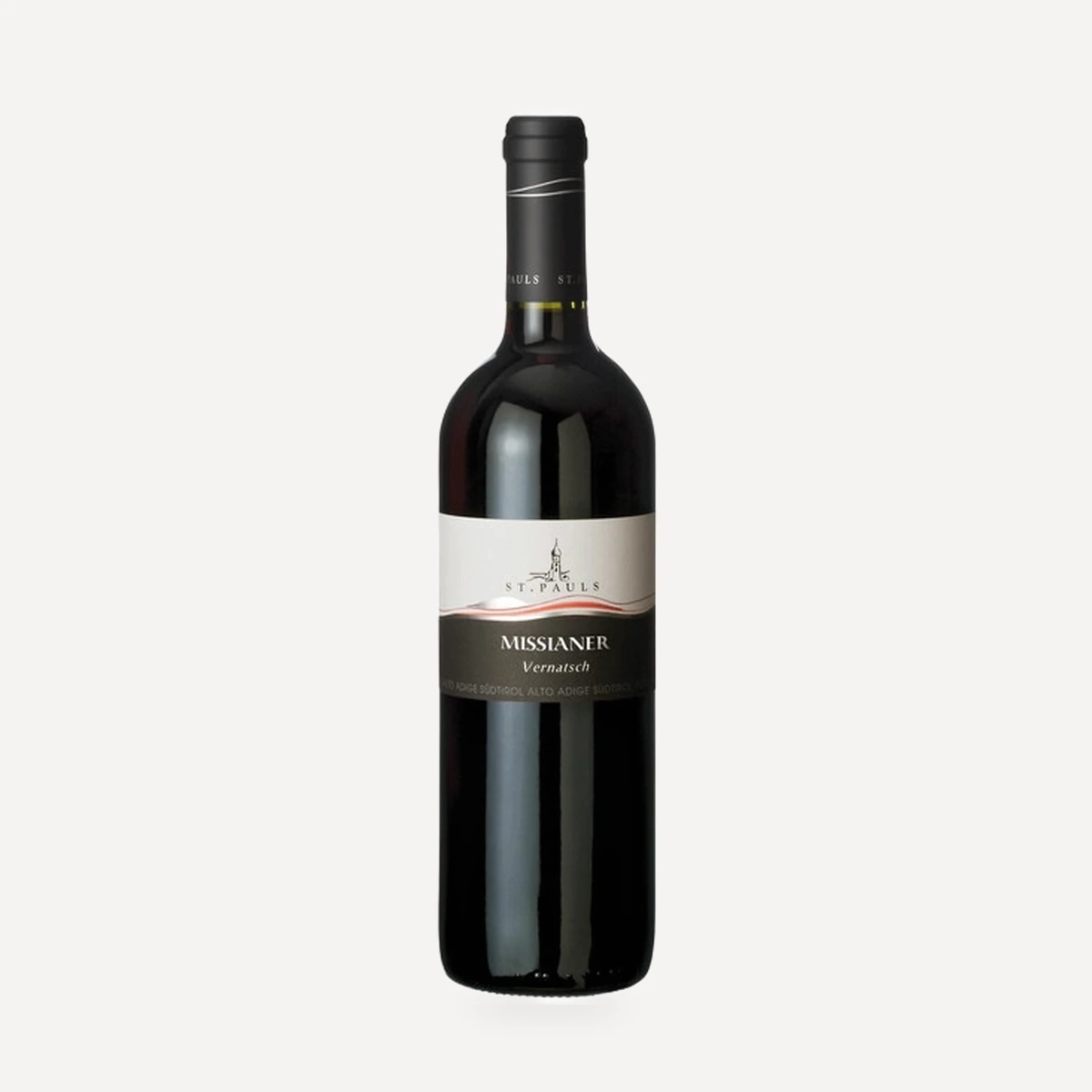 Missianer Vernatsch Alto Adige DOC wine — St. Pauls winery — Dionysus