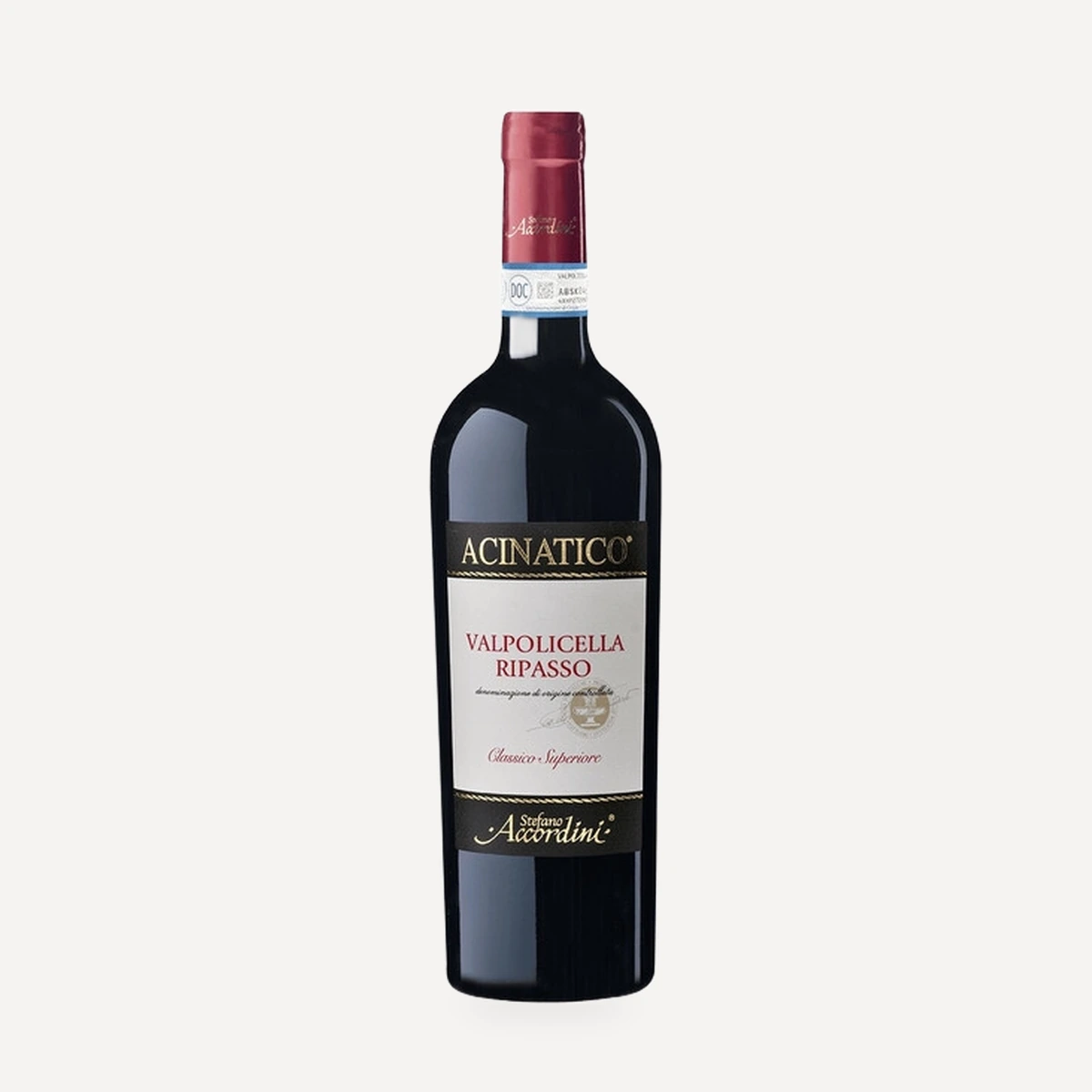 Acinatico Valpolicella Classico Superiore Ripasso DOC wine — Stefano Accordini winery — Dionysus