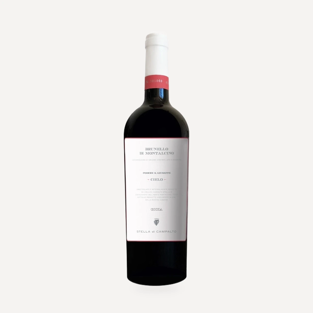 Brunello di Montalcino Cielo wine — Stella di Campalto (Podere S.Giuseppe) winery — Dionysus