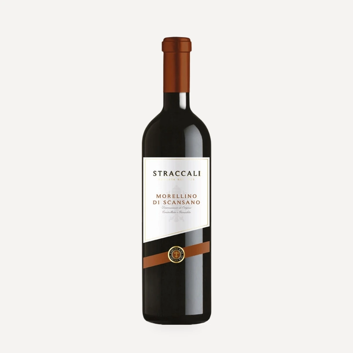 Morellino di Scansano DOCG wine — Straccali winery — Dionysus