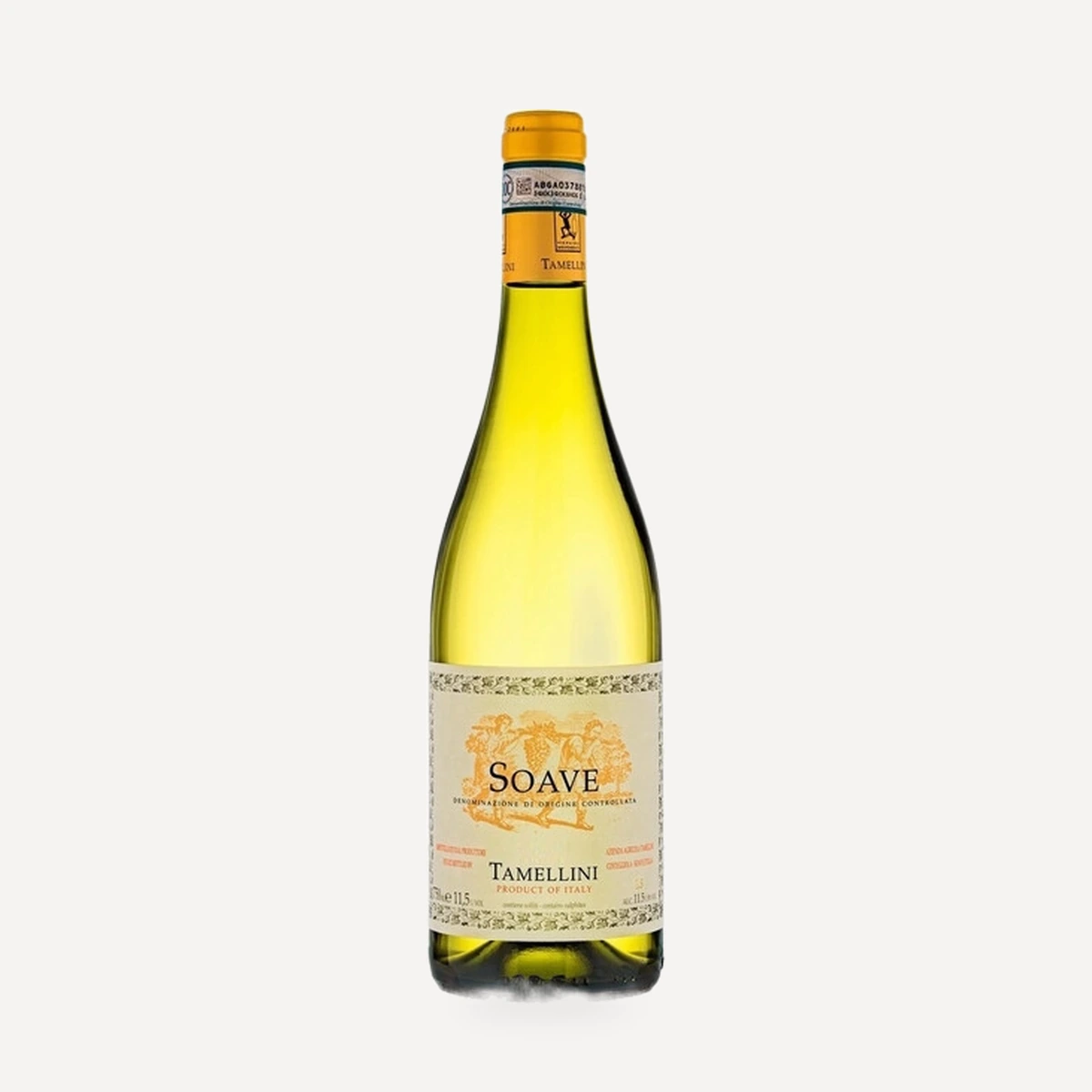 Soave DOC wine — Tamellini winery — Dionysus