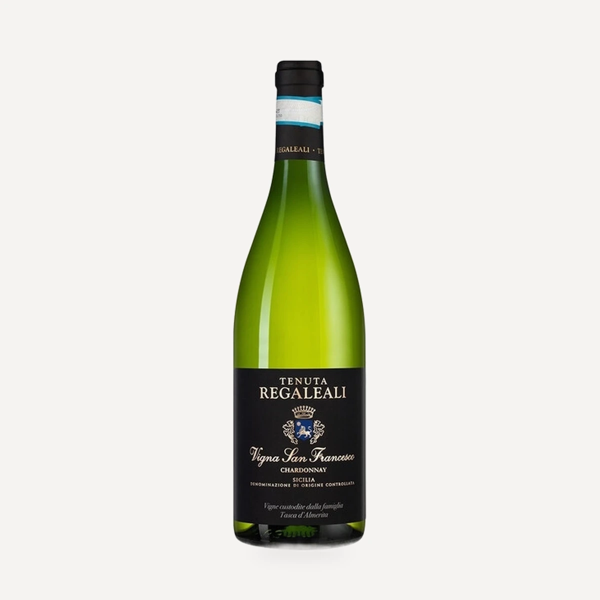 Chardonnay Vigna San Francesco Sicilia DOC wine — Tasca Conti Almerita winery — Dionysus