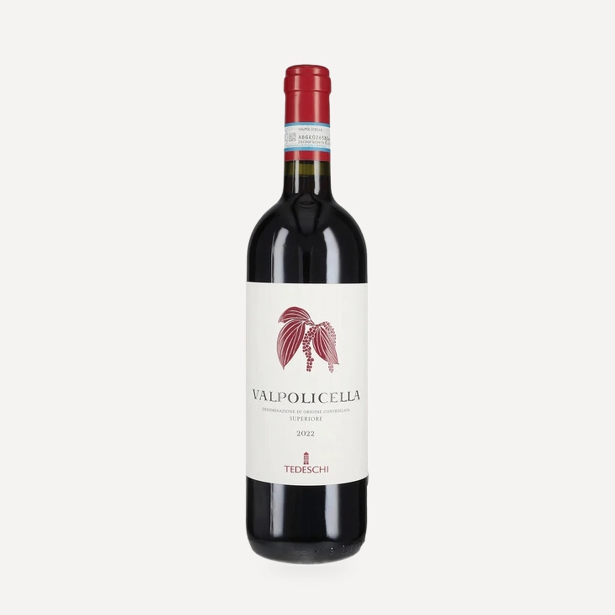Valpolicella Superiore DOC wine — Tedeschi winery — Dionysus