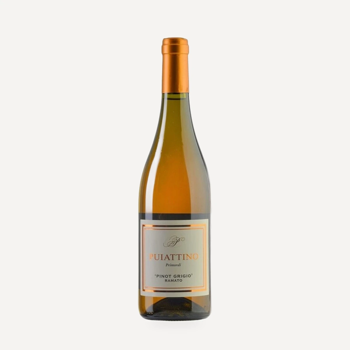 Puiattino Primordi Pinot Grigio Ramato wine — Tenimenti Angelini winery — Dionysus