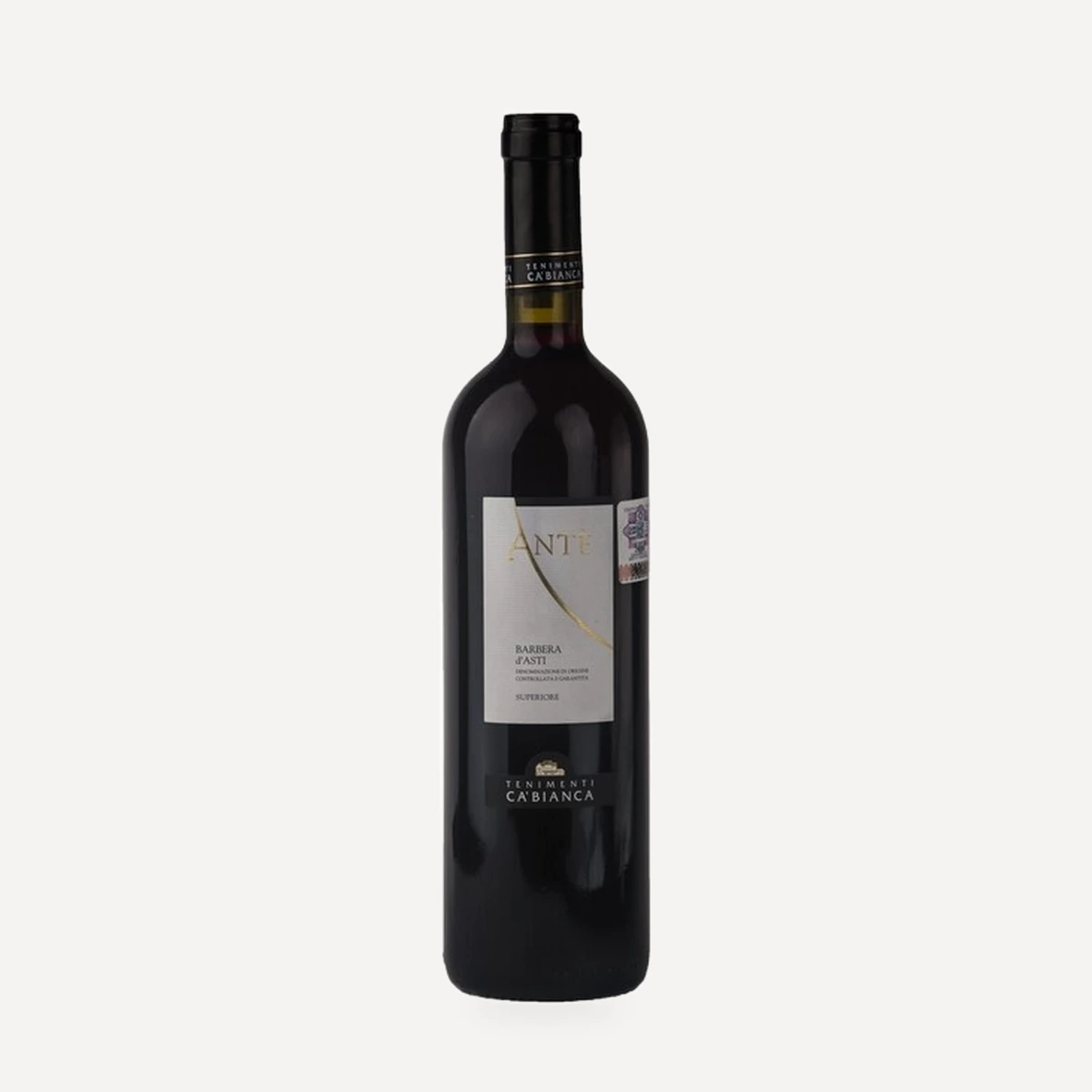 Ante Barbera d'Asti Superiore DOCG wine — Tenimenti Ca' Bianca winery — Dionysus