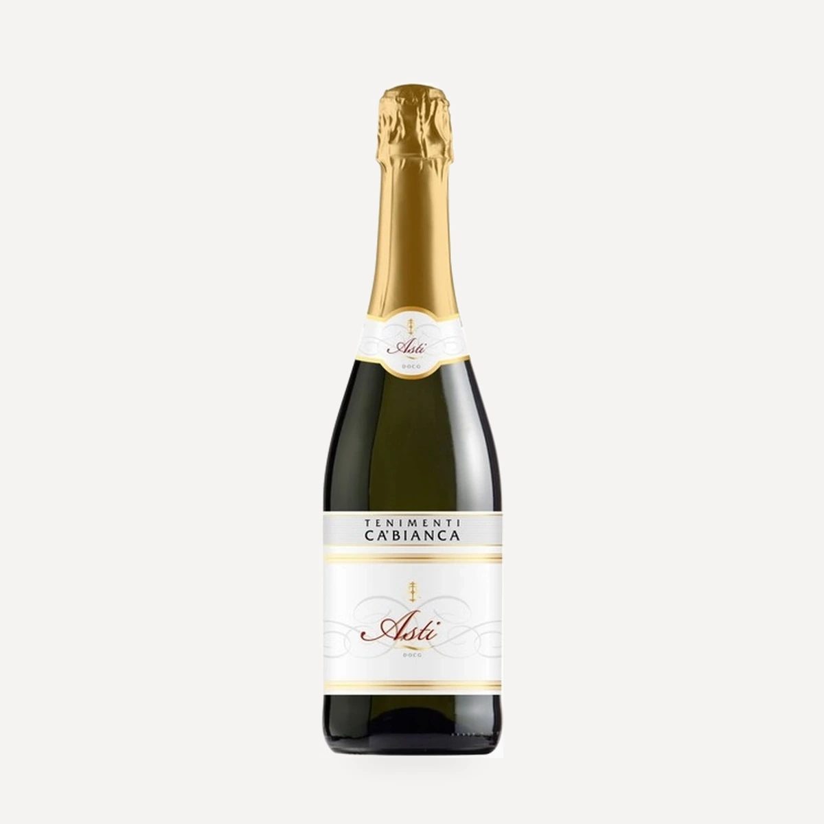 Asti Spumante DOCG wine — Tenimenti Ca' Bianca winery — Dionysus