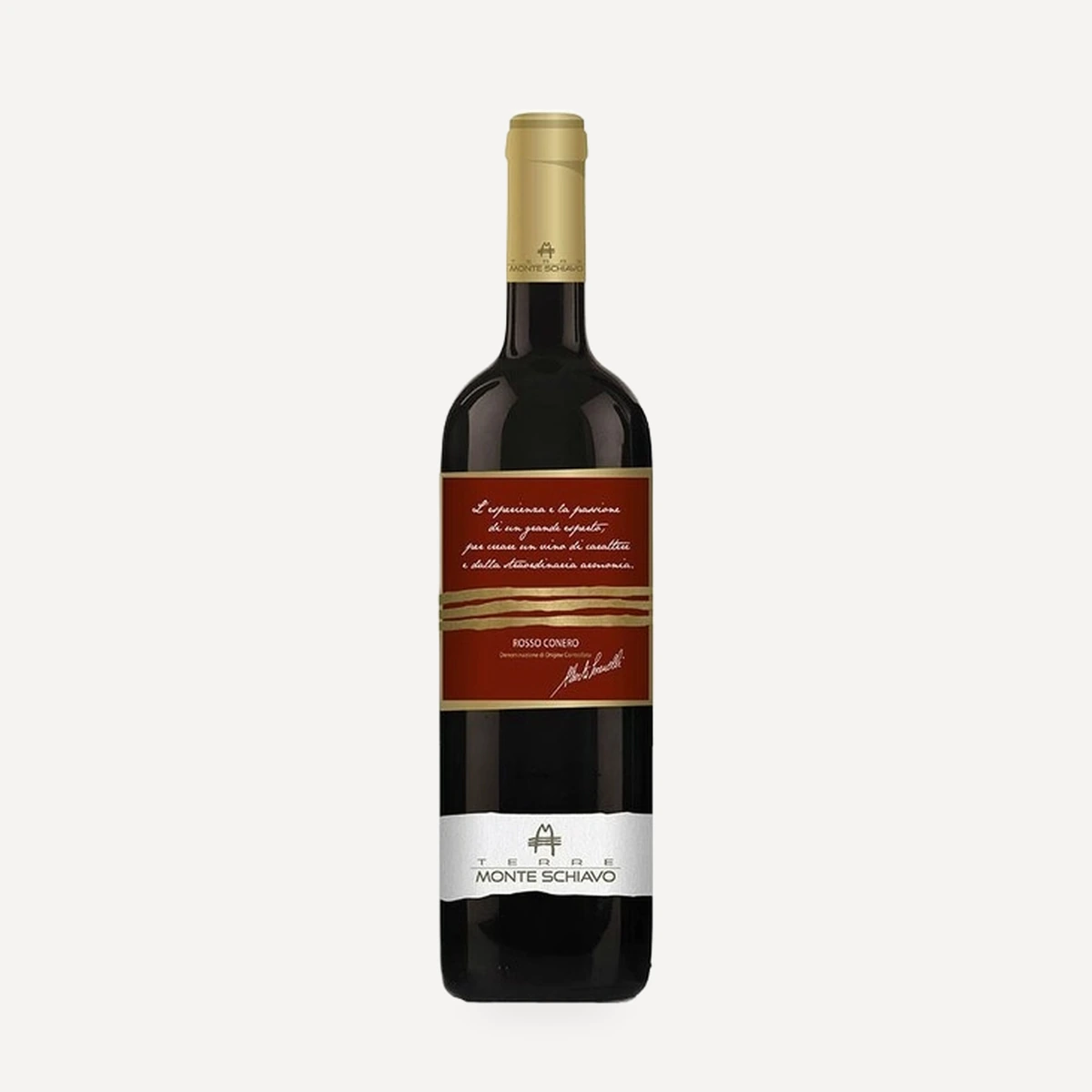 Rosso Conero Serenelli DOC wine — Tenute Pieralisi winery — Dionysus