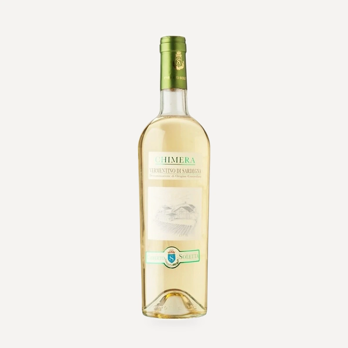Chimera Vermentino di Sardegna DOC wine — Tenute Soletta winery — Dionysus