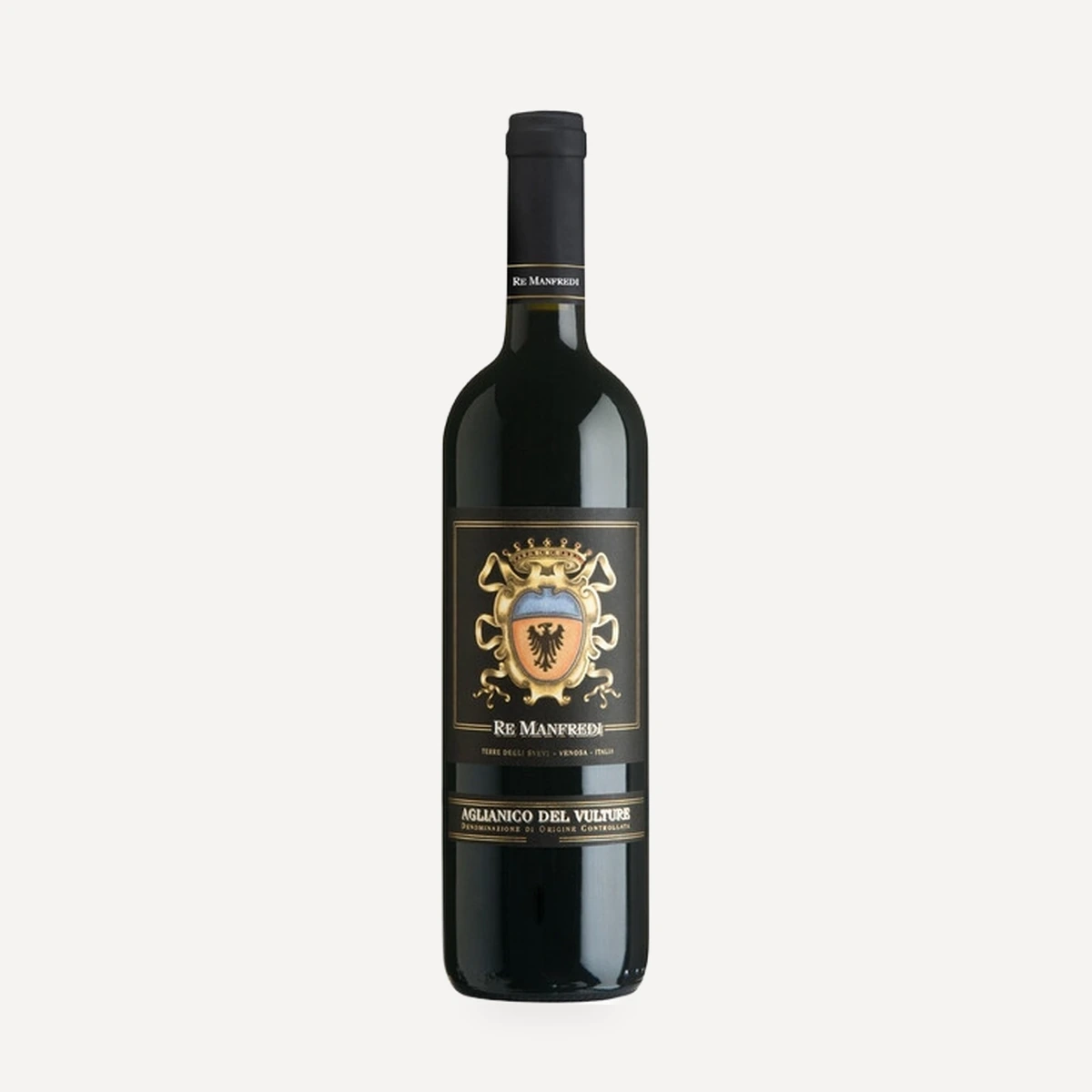 Re Manfredi Aglianico del Vulture DOC wine — Terre degli Svevi winery — Dionysus