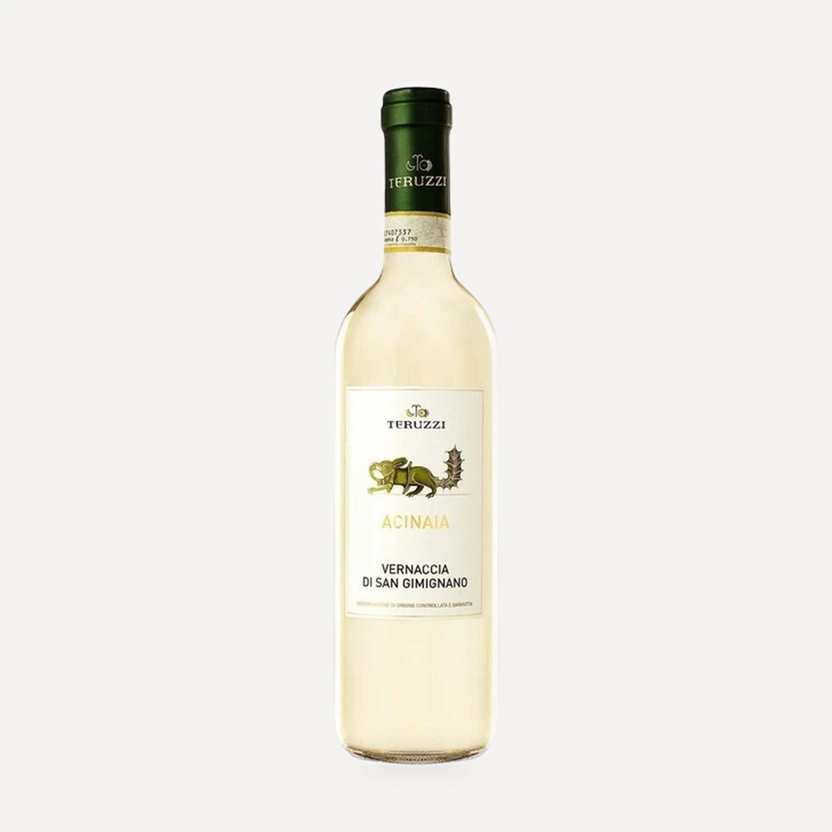 Acinaia Vernaccia di San Gimignano DOCG wine — Teruzzi winery — Dionysus