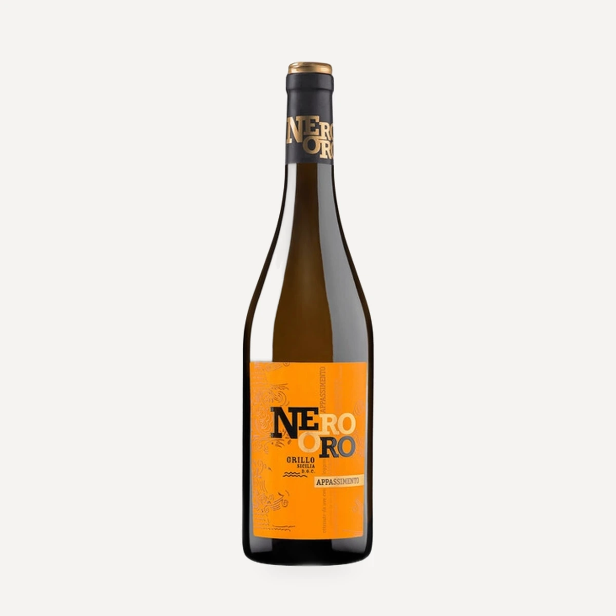 Nero Oro Grillo Appassimento Sicilia DOC wine — The Wine People winery — Dionysus