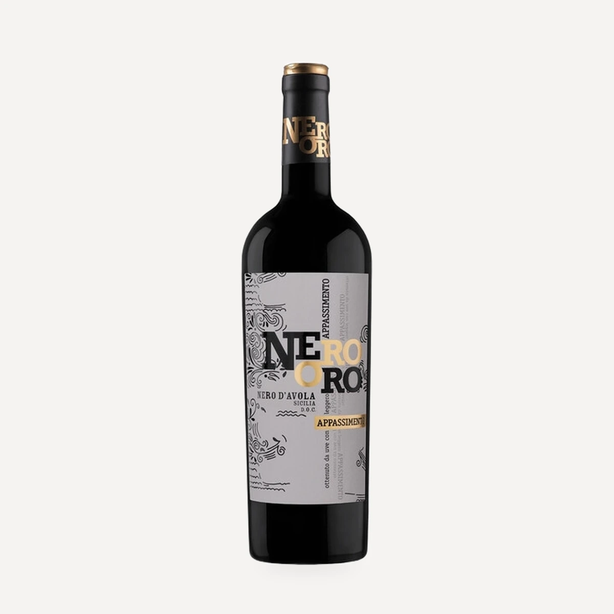 Nero Oro Nero d'Avola Appassimento Sicilia DOC wine — The Wine People winery — Dionysus