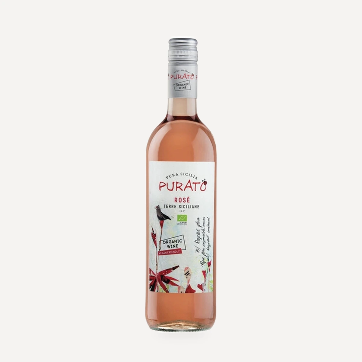 Purato Rose Terre Siciliane IGT wine — The Wine People winery — Dionysus