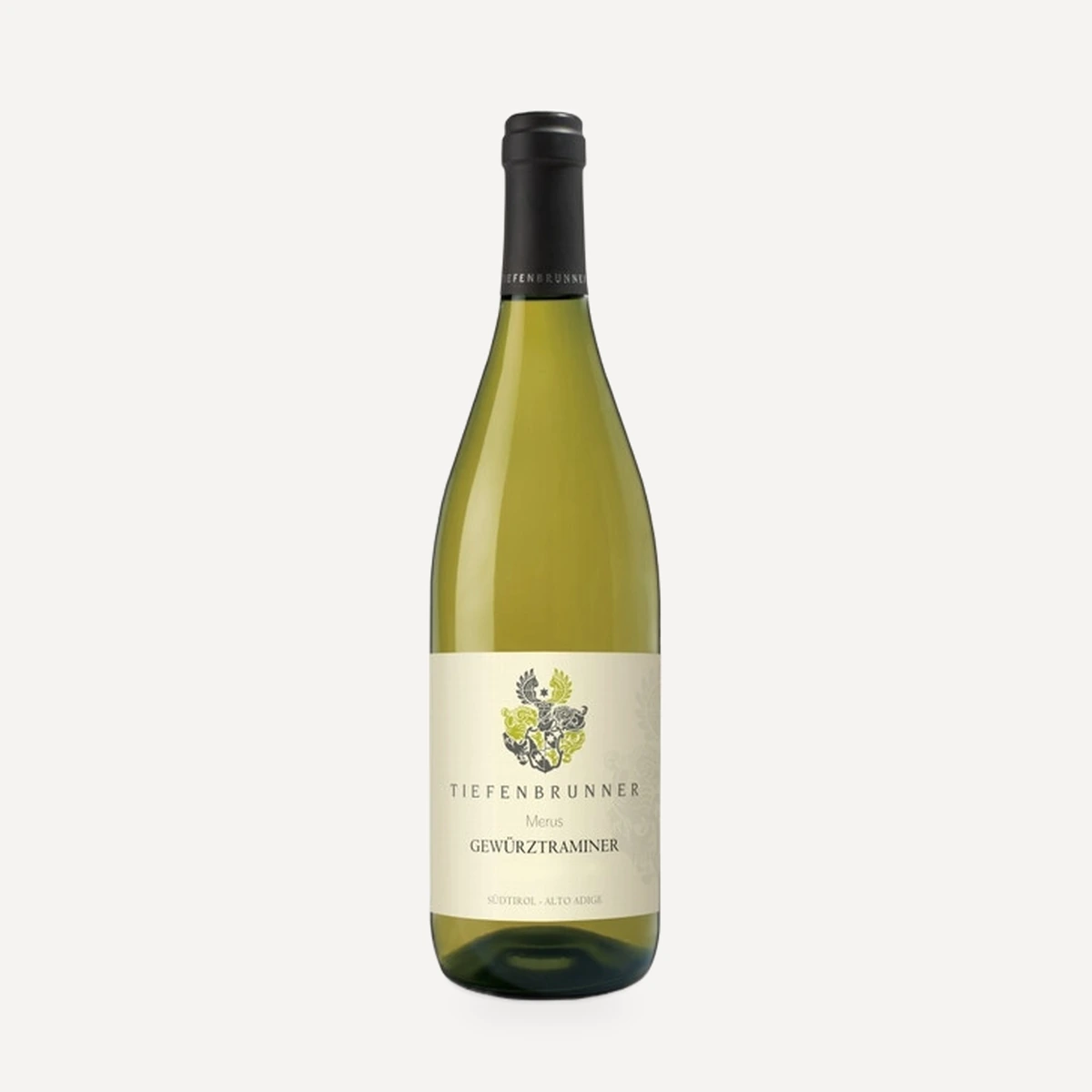 Merus Gewürztraminer Südtirol Alto Adige DOC wine — Tiefenbrunner winery — Dionysus