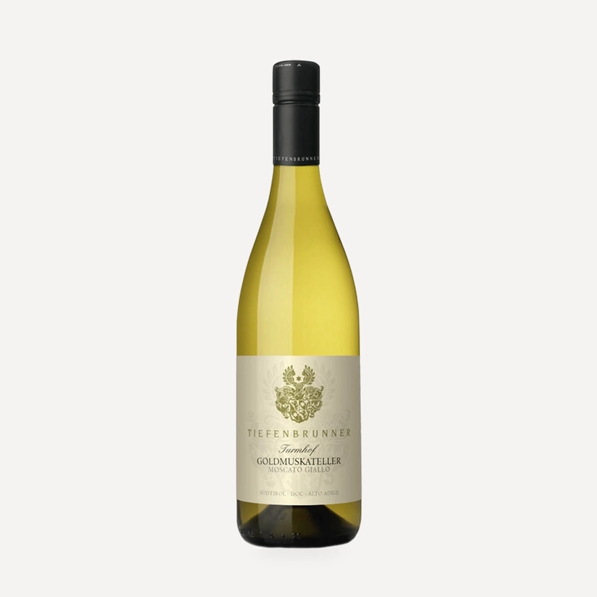 Turmhof Goldmuskateller Südtirol Alto Adige DOC wine — Tiefenbrunner winery — Dionysus
