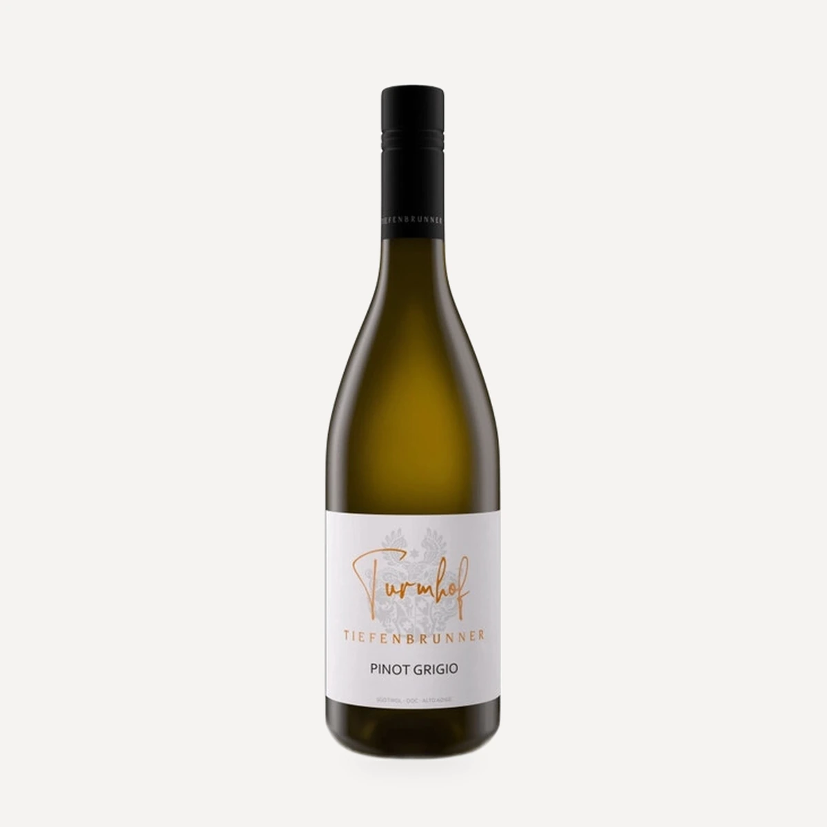Turmhof Pinot Grigio Südtirol Alto Adige DOC wine — Tiefenbrunner winery — Dionysus