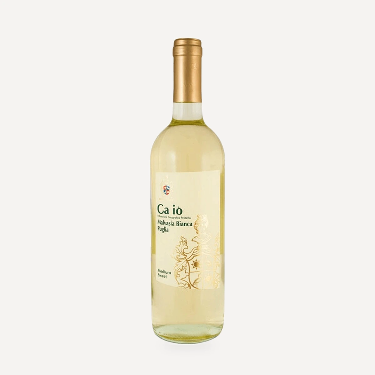 Ca de Io Malvasia Bianca Medium Sweet Puglia IGP wine — Tinazzi winery — Dionysus