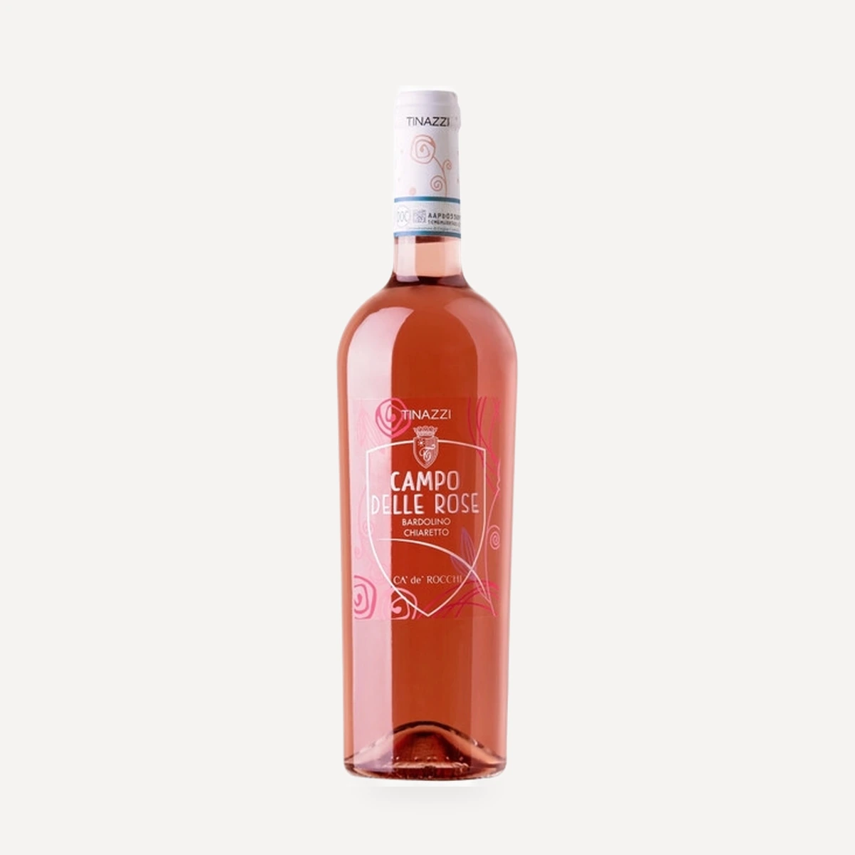 Campo delle Rose Bardolino Chiaretto DOP wine — Tinazzi winery — Dionysus