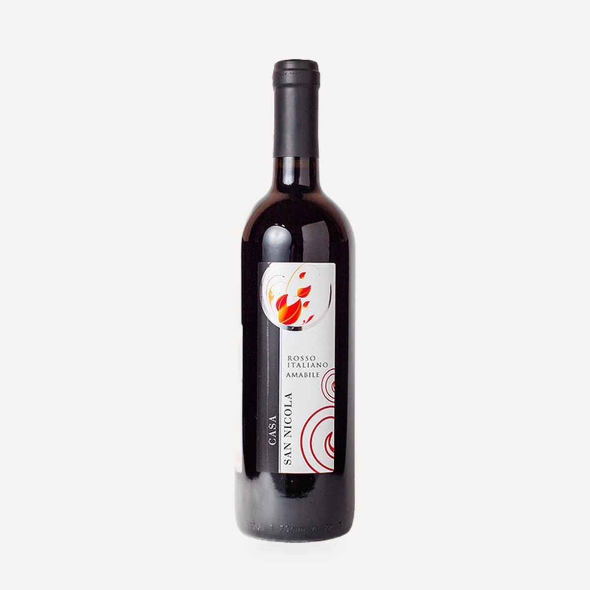 Casa San Nicola Rosso Amabile wine — Tinazzi winery — Dionysus