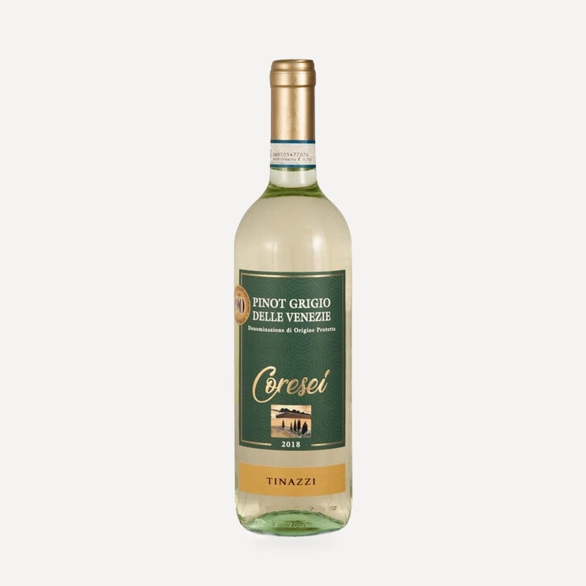 Coresei Pinot Grigio delle Venezie DOP wine — Tinazzi winery — Dionysus