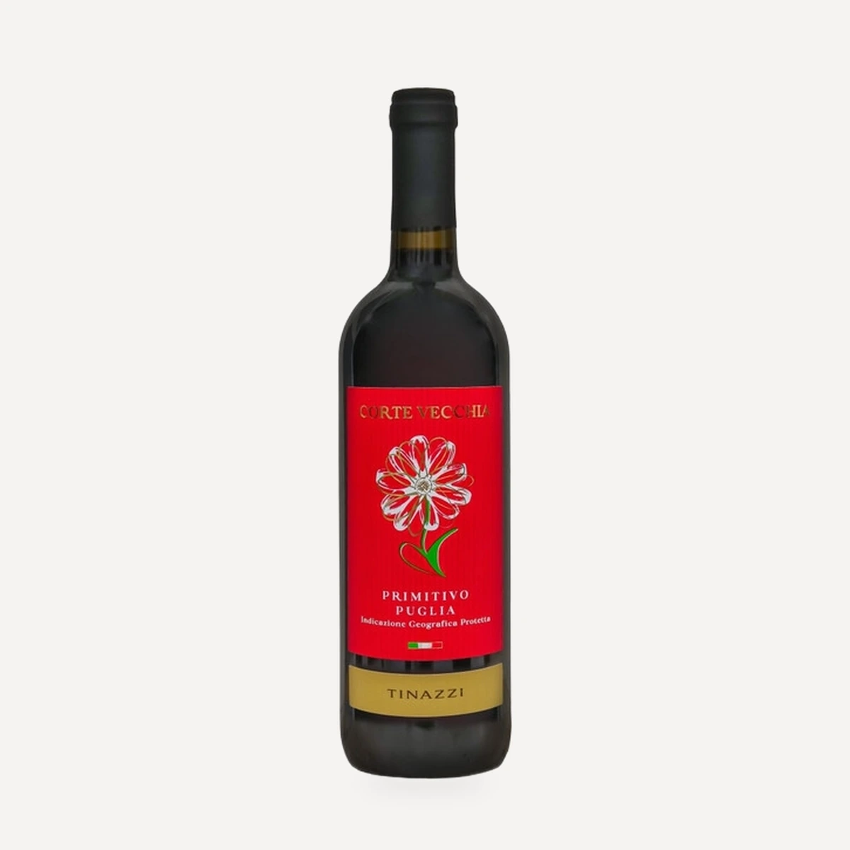 Corte Vecchia Primitivo Puglia IGT wine — Tinazzi winery — Dionysus