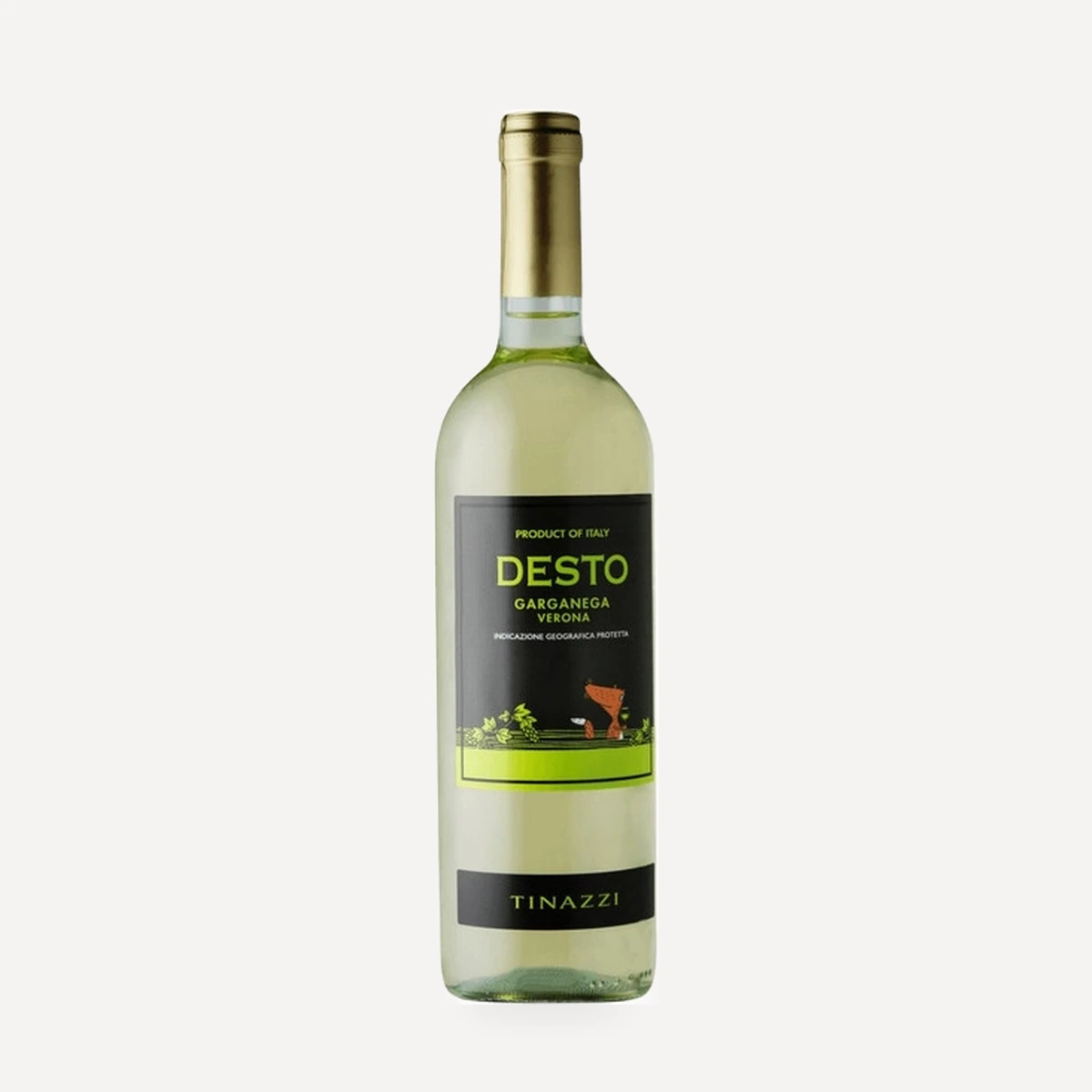 Desto Garganega Verona IGP wine — Tinazzi winery — Dionysus