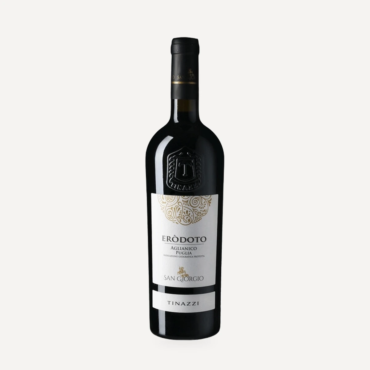 Erodoto Aglianico Puglia IGP wine — Tinazzi winery — Dionysus