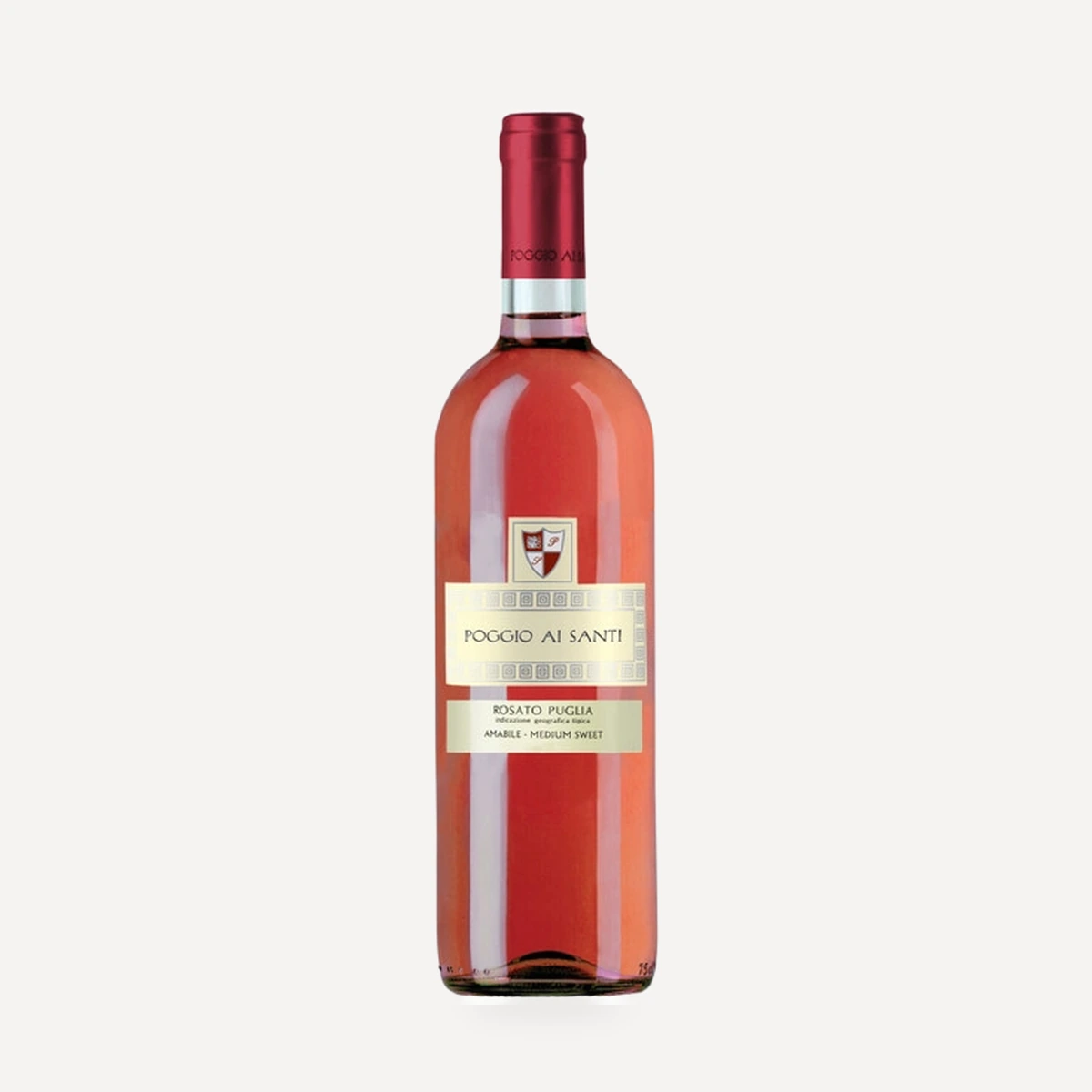 Poggio Ai Santi Rosato Medium Sweet Puglia IGP wine — Tinazzi winery — Dionysus
