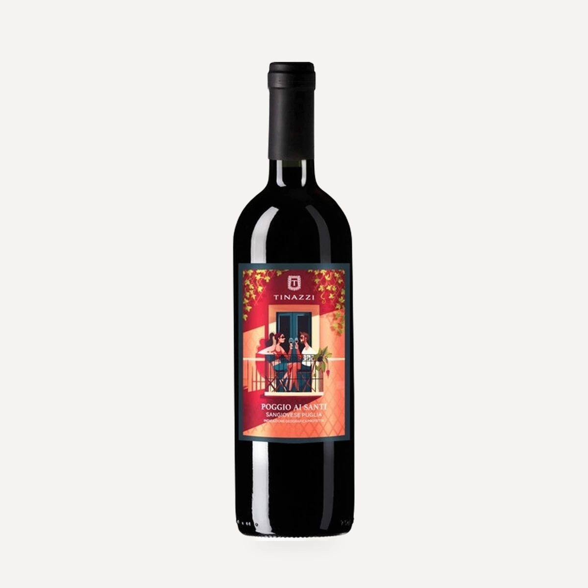 Poggio Ai Santi Sangiovese Dry Puglia IGP wine — Tinazzi winery — Dionysus