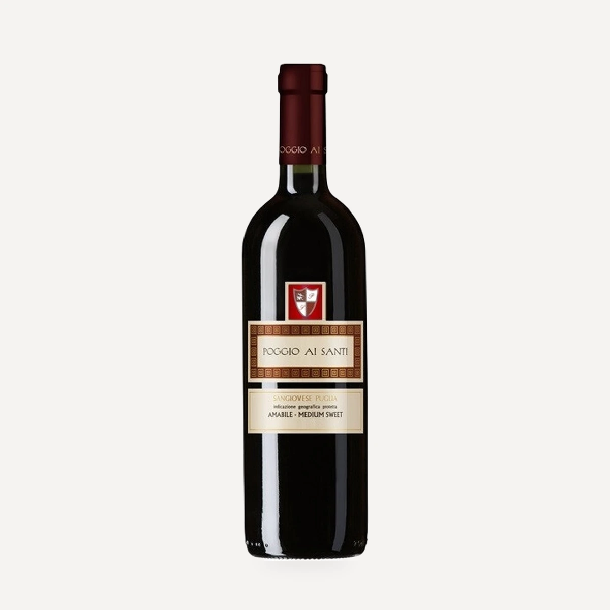 Poggio Ai Santi Sangiovese Medium Sweet Puglia IGP wine — Tinazzi winery — Dionysus